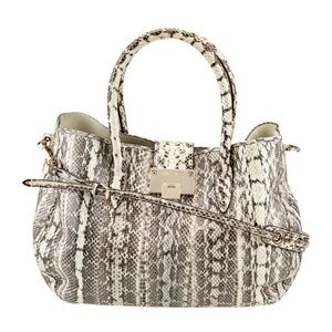 Snakeskin Patterned Jimmy Choo Handbag